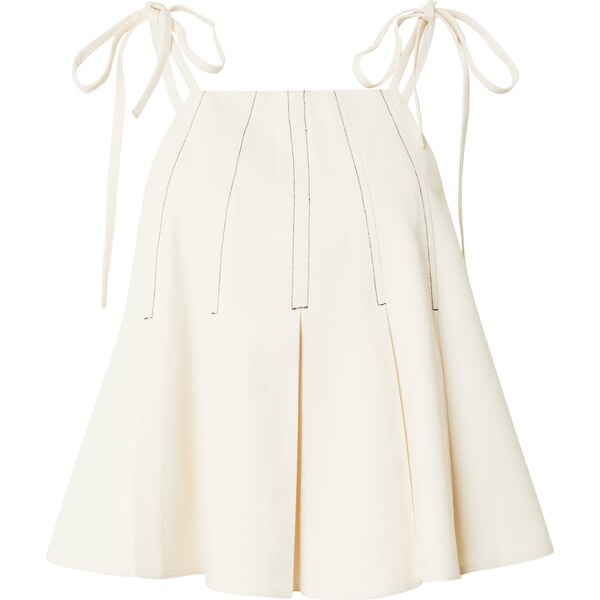 TOPSHOP Top biela ako vlna 54461332