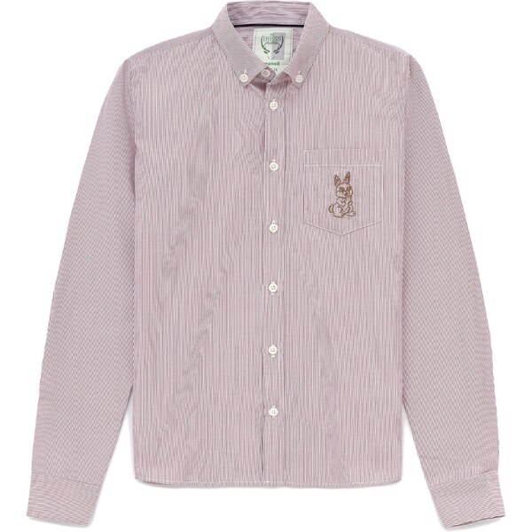 By Diess Collection Košeľa hnedá / červená / biela 54455708