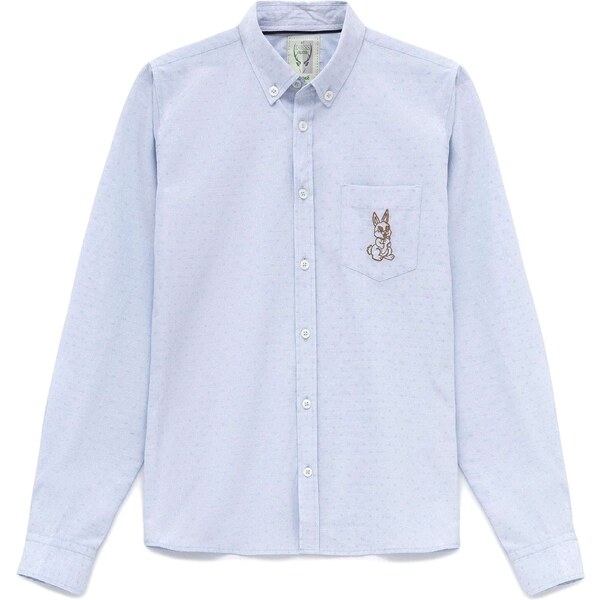 By Diess Collection Košeľa modrá / hnedá 54455716