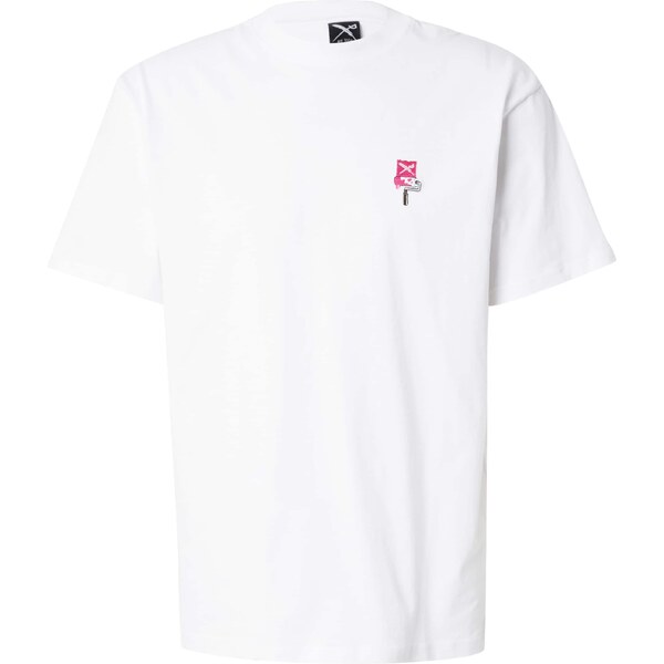 Iriedaily Tričko sivá / ružová / čierna / biela 54457606