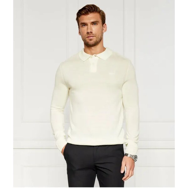 BOSS ORANGE Vlnené polo tričko Avac | Slim Fit 54507894