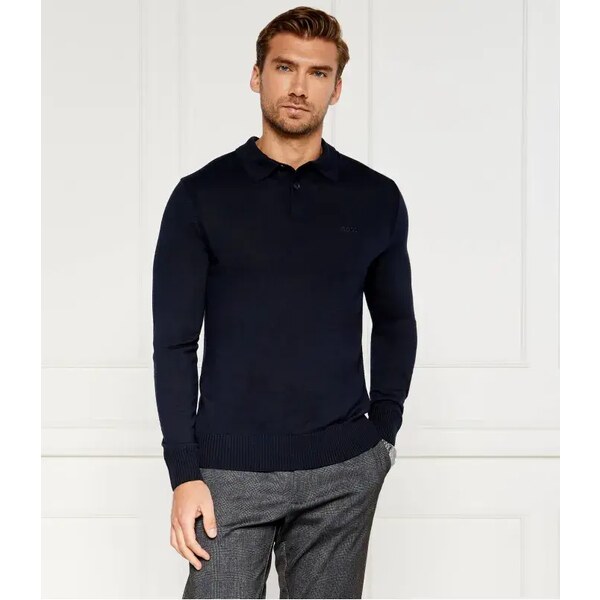 BOSS ORANGE Vlnené polo tričko Avac | Slim Fit 54507895