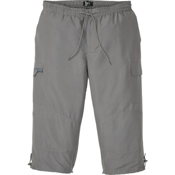 bonprix 3/4 nohavice s komfortným strihom, Regular Fit, farba šedá 44891827