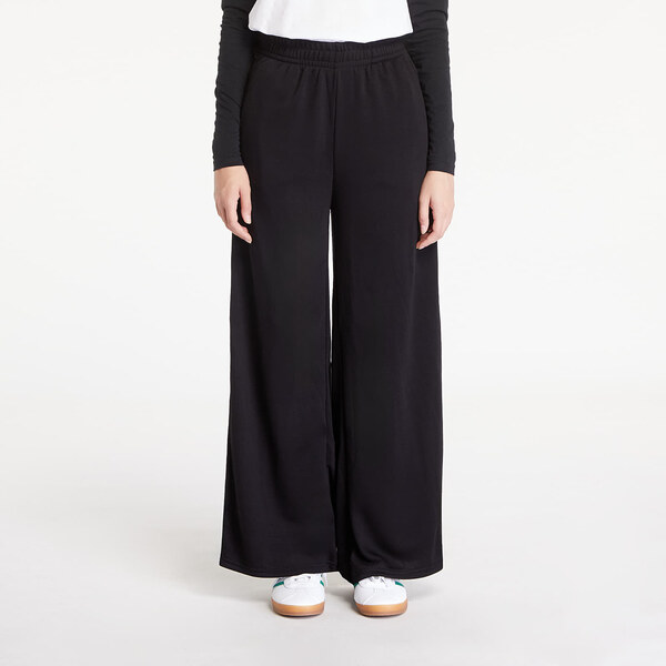 Tepláky Urban Classics Ladies Modal Terry Wide Leg Sweatpants Black XS 54993540
