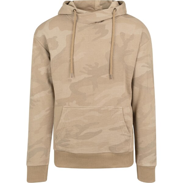 Urban Classics High Neck Camo Hoody sand camo 50661968