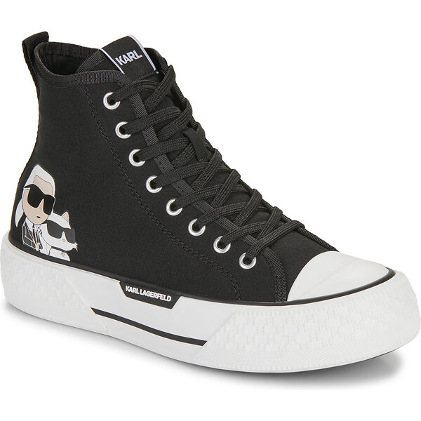Karl Lagerfeld Členkové tenisky KAMPUS MAX III Twin NFT Hi Lace Karl 54718266