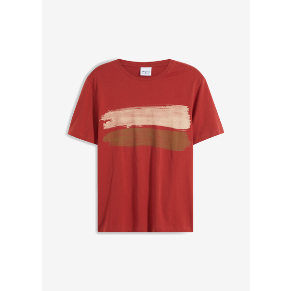 bonprix Tričko z čistej bio bavlny, farba hnedá 54741918