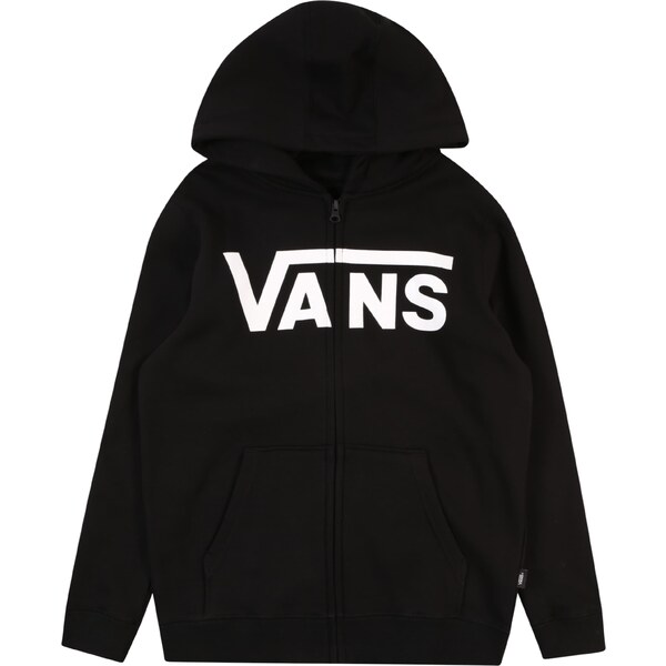 VANS Tepláková bunda Classic II čierna / biela 54753882