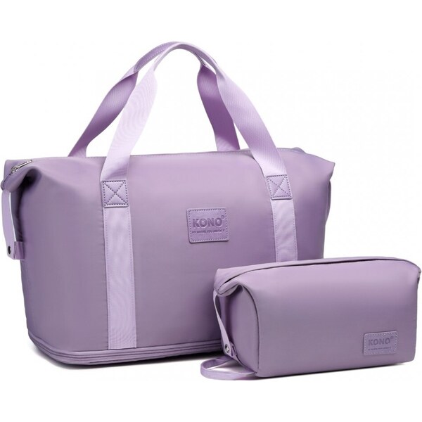 KONO Cestovná taška - rozšíriteľná, vodeodolná s kozmetickou taštičkou 57672391