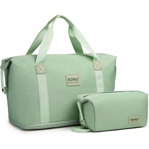 KONO Cestovná taška - rozšíriteľná, vodeodolná s kozmetickou taštičkou 57672394