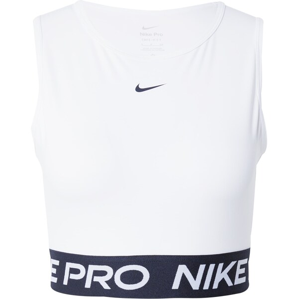 NIKE Športový top PRO 365 námornícka modrá / biela 66897754