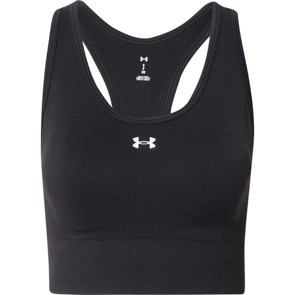 UNDER ARMOUR Športová podprsenka Vanish čierna / biela 55251195