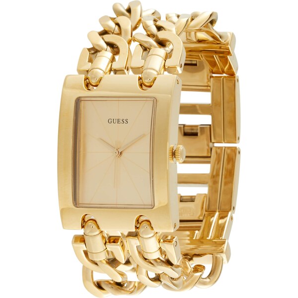 GUESS Analógové hodinky Mod Heavy Metal zlatá 54969743
