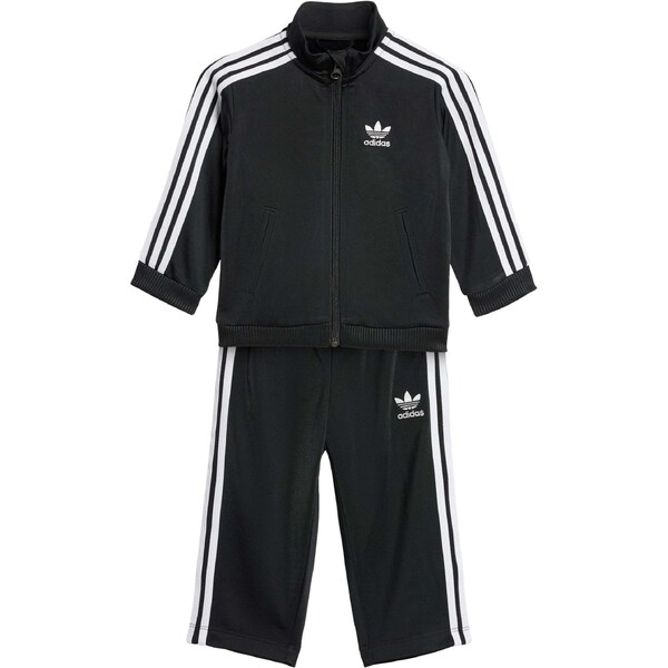 ADIDAS ORIGINALS Joggingová súprava Adicolor Firebird čierna / biela 54829109