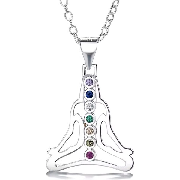 MAJYA Strieborná retiazka s príveskom INNER PEACE 11059 64581982