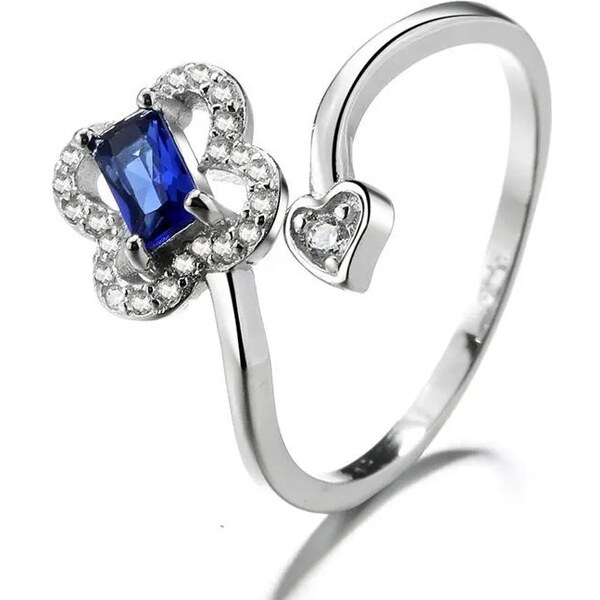 MAJYA Strieborný nastaviteľný prsteň ARIANNA big 11039 64582012