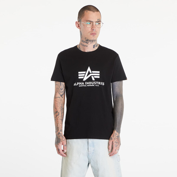 Tričko Alpha Industries Basic Tee Black S 54991634