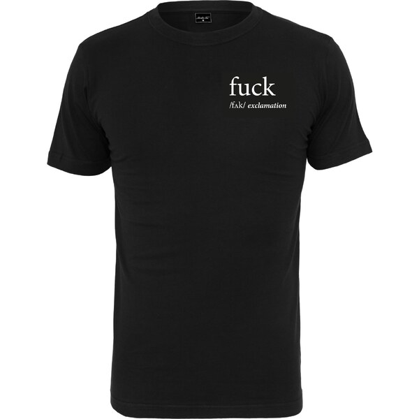 Mister Tee FCK T-shirt black 50683204