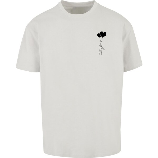 Merchcode Mens T-shirt Love In The Air gray 64689824