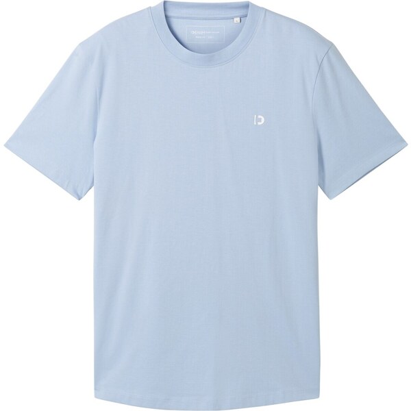 TOM TAILOR DENIM Tričko modrosivá / biela 54456342