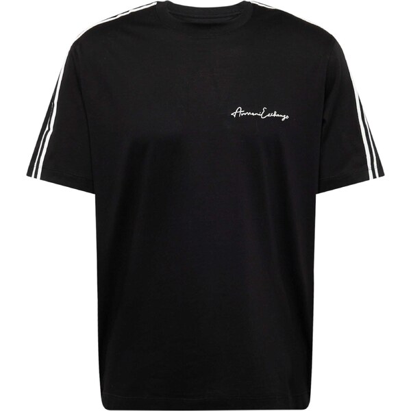 ARMANI EXCHANGE Tričko čierna / biela 54933061