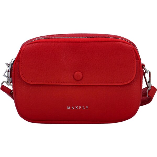 Dámska crossbody kabelka červená - MaxFly Thyrax červená 54957260