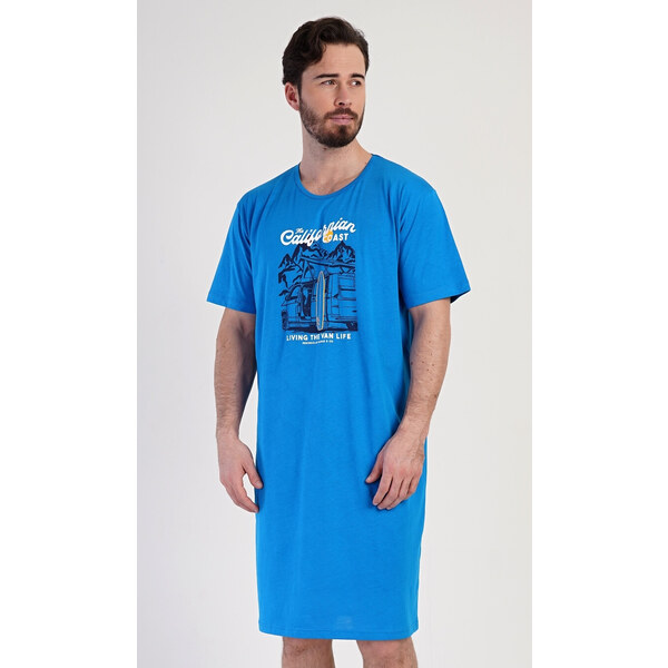 Vienetta MAN Pánska nočná košeľa s krátkym rukávom California 54965497