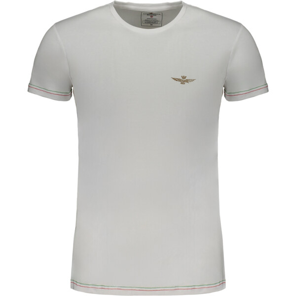 AERONAUTICA MILITARE MENS WHITE SHORT SLEEVE T-SHIRT 66238388