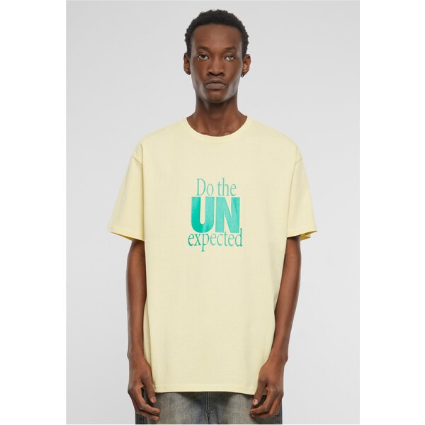 Mister Tee Mens T-shirt Do The Unexpected Oversize yellow 54923902