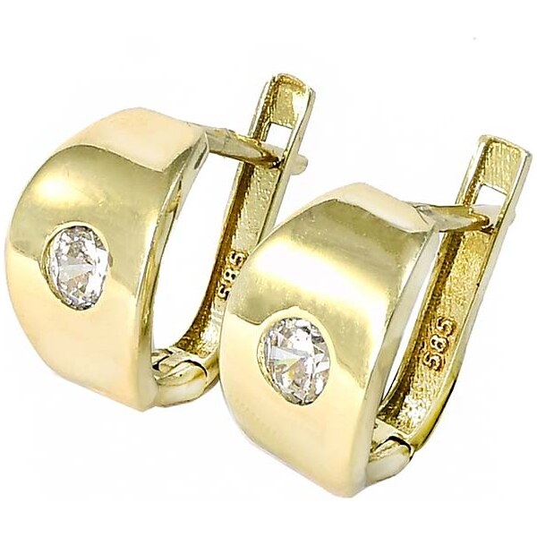 zlaté náušnice Glare 189 54961204