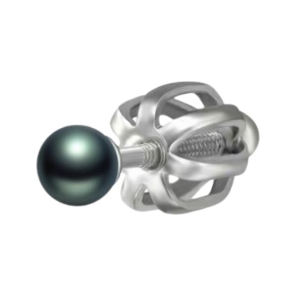 Olivie Strieborná 3mm náušnica TAHITI 1 ks 8770 54978031