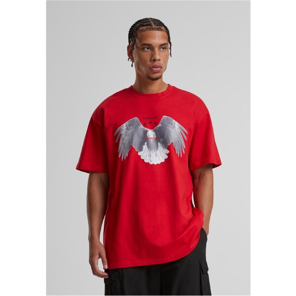 Mister Tee Mens T-shirt Sick Eagle Heavy Oversize red 55017785
