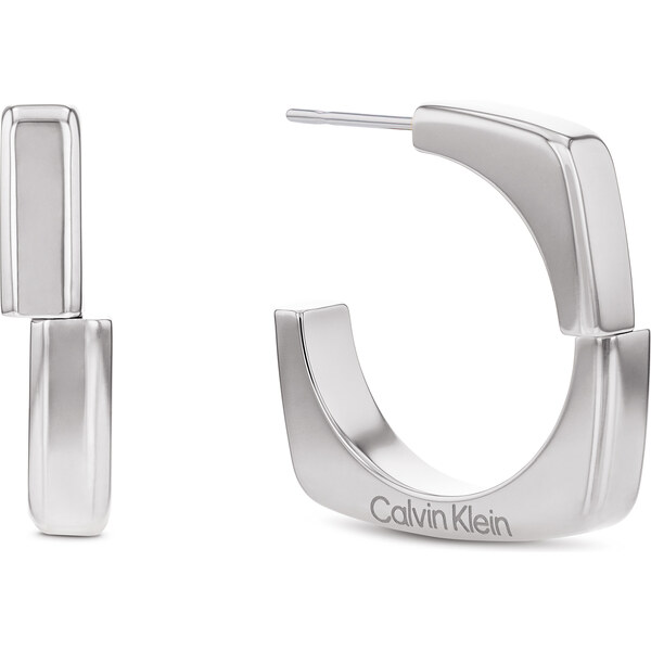 Calvin Klein Módne oceľové náušnice Bold Metals 35000557 66593408