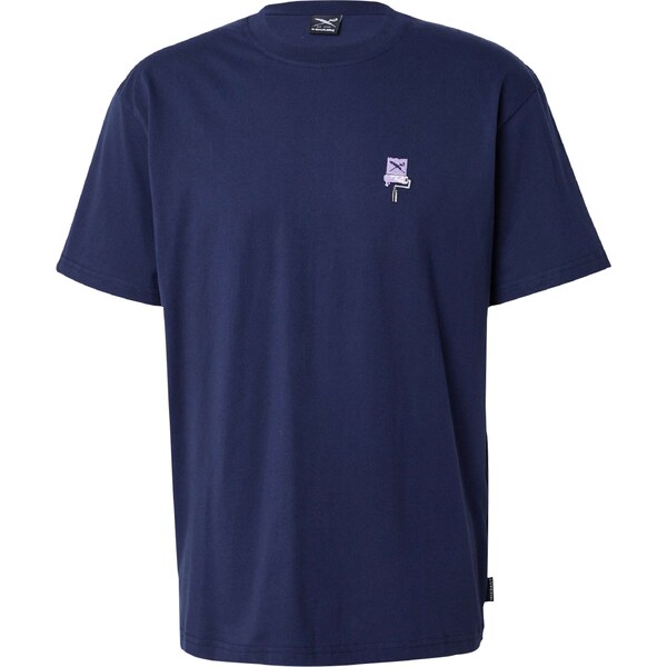 Iriedaily Tričko tmavomodrá / šedobiela 55048308