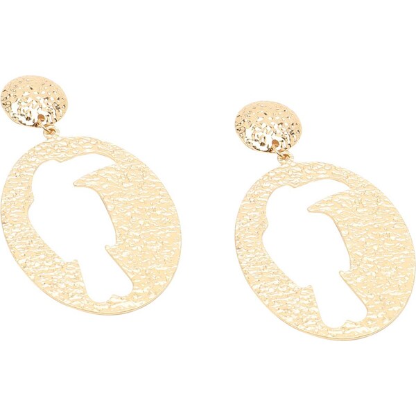 SOHI Náušnice Chevonne zlatá 56103393