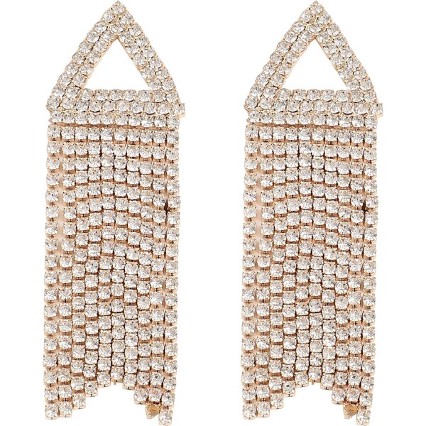 SOHI Náušnice Jaimie zlatá / striebornosivá 56103424