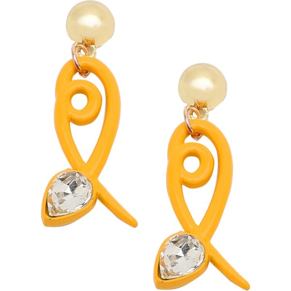 SOHI Náušnice žltá / zlatá / strieborná 56103435