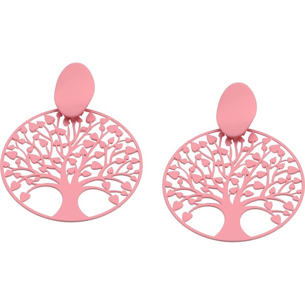 SOHI Náušnice Calantha ružová 56103444