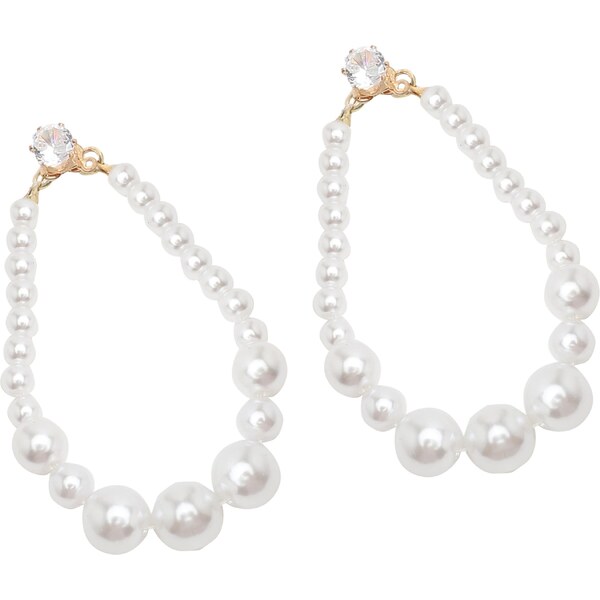 SOHI Náušnice Kizzy perlovo biela 56103446