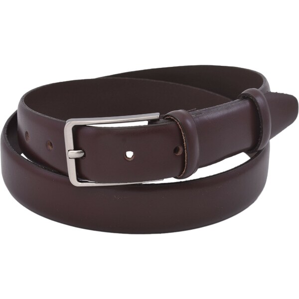 Mercucio Pánsky kožený opasok s hladkým povrchom – šírka 3 cm, 728-30 64541087