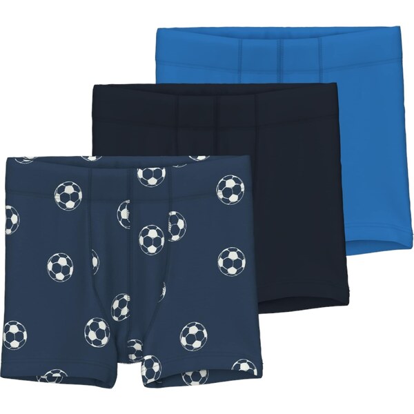 NAME IT Nohavičky modrá / námornícka modrá / tmavomodrá / šedobiela 55132481