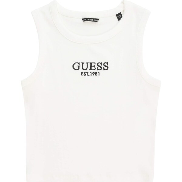 GUESS Top čierna / biela 55133555