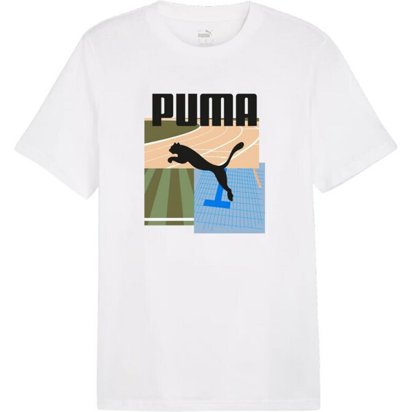 Puma Graphics Summer Sports Tee II M 627909 02 pánske tričko 55147856