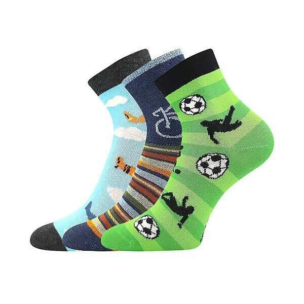 KAY veselé detské slabé ponožky Boma - LIETADLO mix B 25-29 1 kus 3 55244293