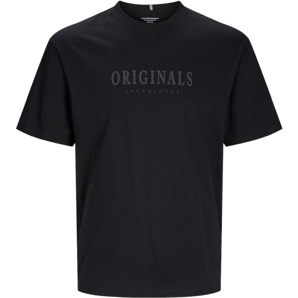 JACK & JONES Tričko JORFrederiksberg tmavosivá / čierna 55181158