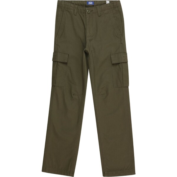 Jack & Jones Junior Nohavice Kane Barkley olivová 55181269