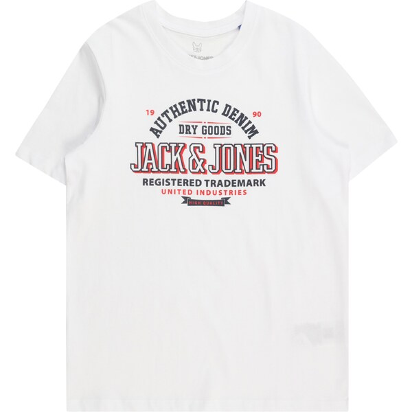 Jack & Jones Junior Tričko červená / čierna / biela 55181387