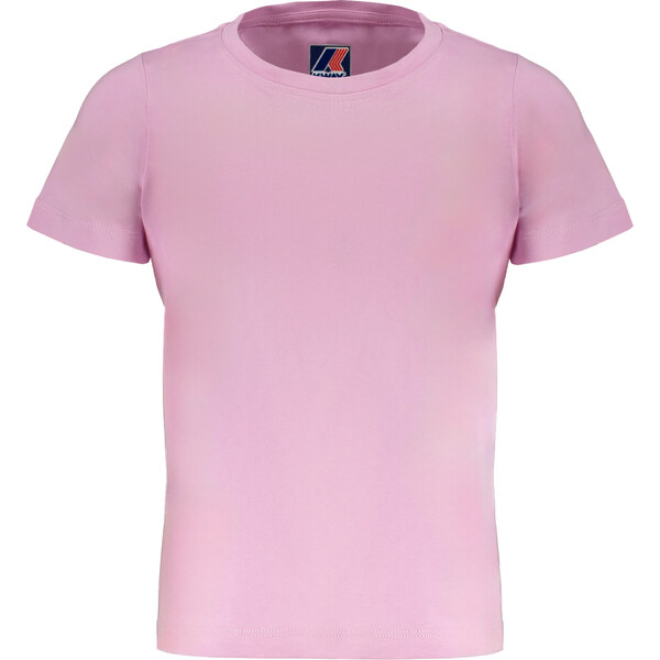 K-Way Ružové dievčenské tričko s krátkym rukávom 64709535