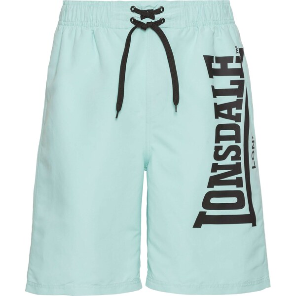 LONSDALE Plavecké šortky svetlomodrá / čierna 63306177