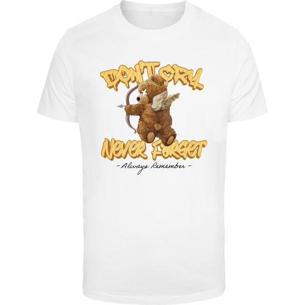 Mister Tee Mens T-shirt Don ́t Cry white 55213739